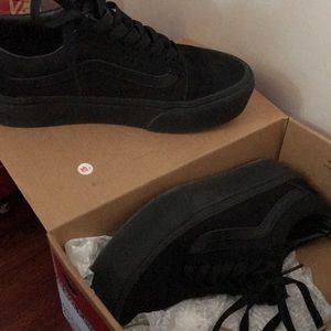 Platform Vans size 6.5